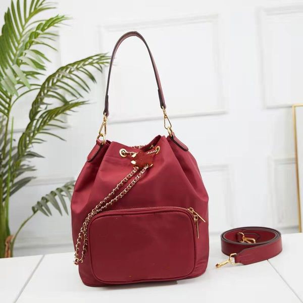 

fashion women's diagonal bucket bag portable simple