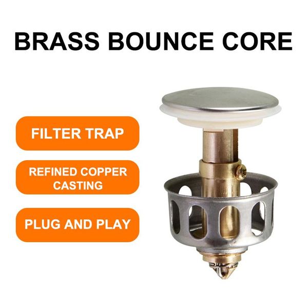 

other bath & toilet supplies universal wash basin bounce drain filter