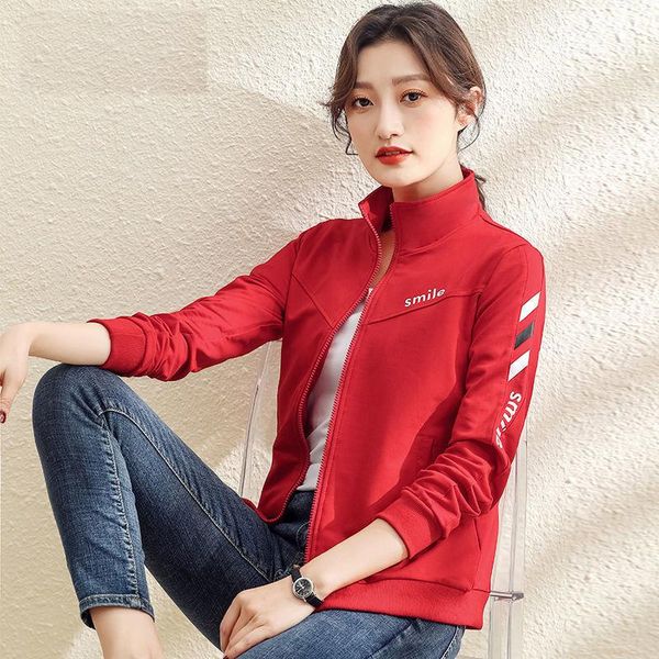 

racing jackets autumn outdoor sports running short women windproof durable cycling fishing mountaineering leisure jacket, Black;red