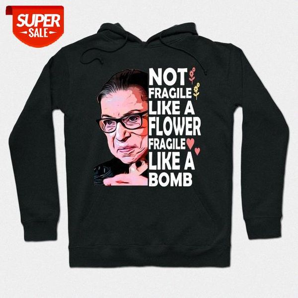 

female judge character letter print hooded sweatshirt #bf2k, Black