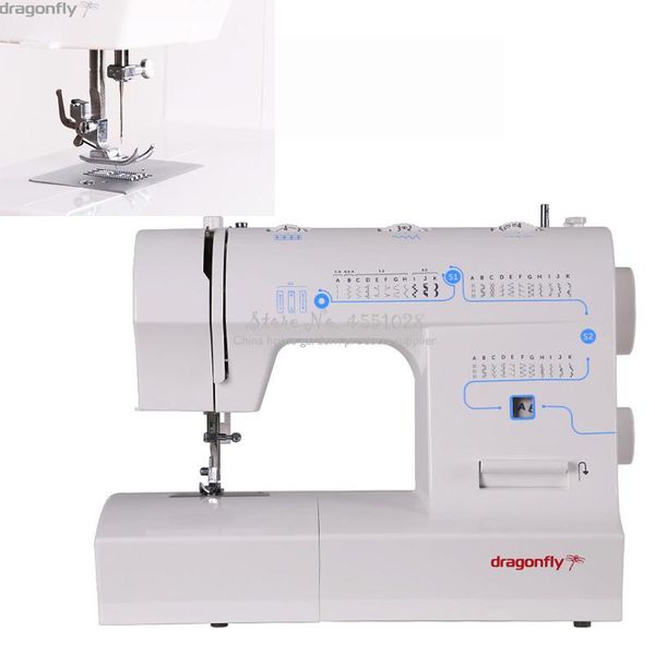 

tools# domestic sewing machine dragonfly brand model 2235 33 stitches double needle dotomy industrial portable