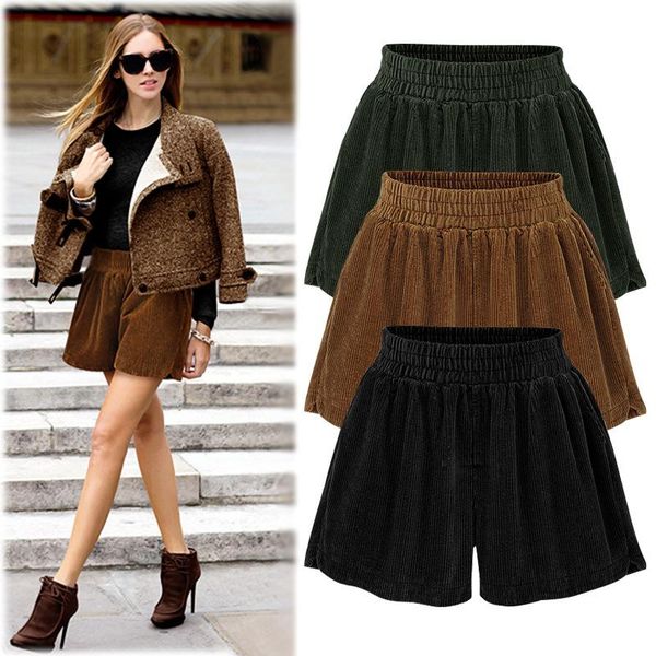 

cotton shorts women wide leg plus size 6xl warm boot ladies women's, White;black