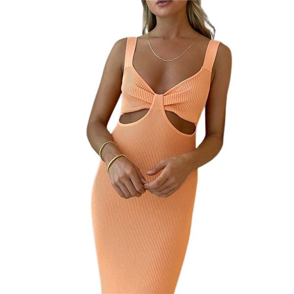 

casual dresses women bodycon bandage dress 2021 summer v neck hollow out maxi long elegant evening party vestidos, Black;gray