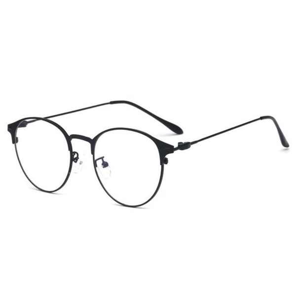 

fashion sunglasses frames transparent metal designer eyeglasses catwalk ladies plastic eyewear clear eye glass 1920olo, Black