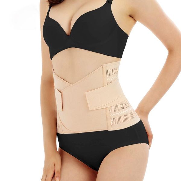 

women's shapers twinso slimming corset waist trainer postpartum belly band pregnant belt body shaper postnatal shapewear maternity stra, Black;white