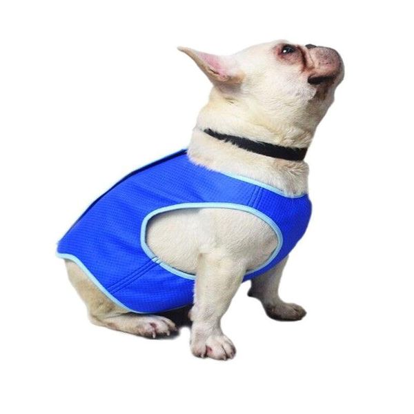 

dog apparel summer cooling vest breathable clothes pet heatstroke cooler jacket for small medium large dogs products u3