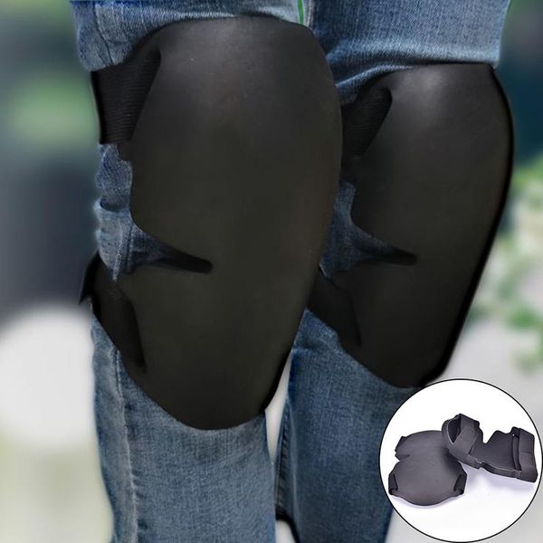 

elbow & knee pads pad protection kneeling cushion suitable for floor installation car repair anti-slip collision avoidance kneepad brace, Black;gray
