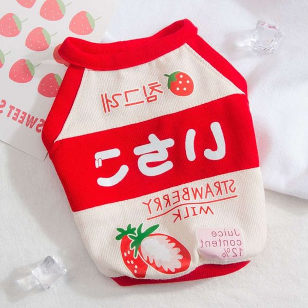 

fruit vest dog pet spring summer clothing