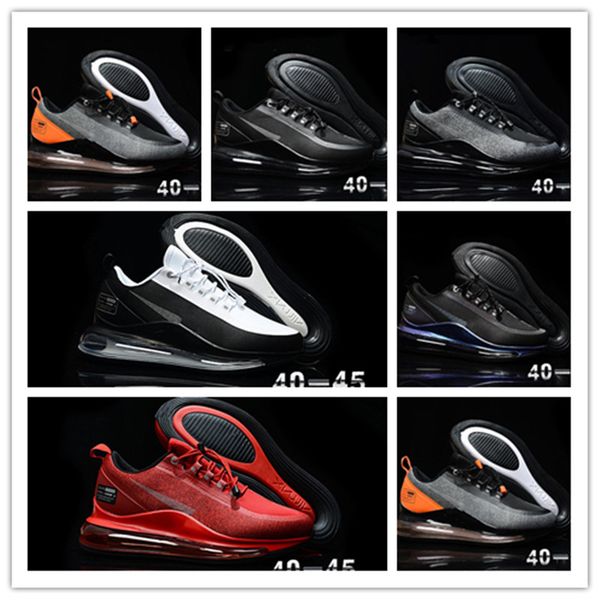 

man 720 running sneakers colour reflections red casual athletic shoes 40-45 mens black and orange outdoor trainers, White;red