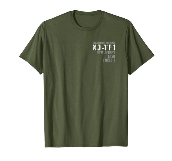 

Urban Search Rescue New Jersey Task Force 1 NJ-TF1 T-Shirt, Mainly pictures