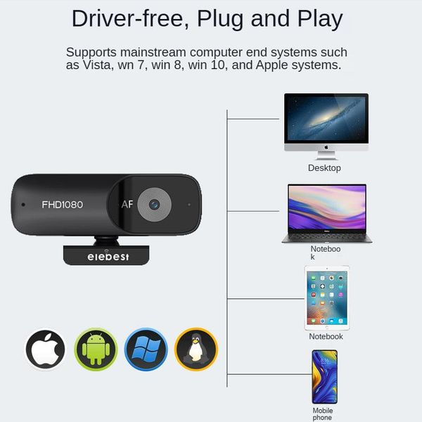 

webcams c90 webcam 4k 2k autofocus pc full hd 1080p wide angle beauty camera with microphone for live streaming video conference