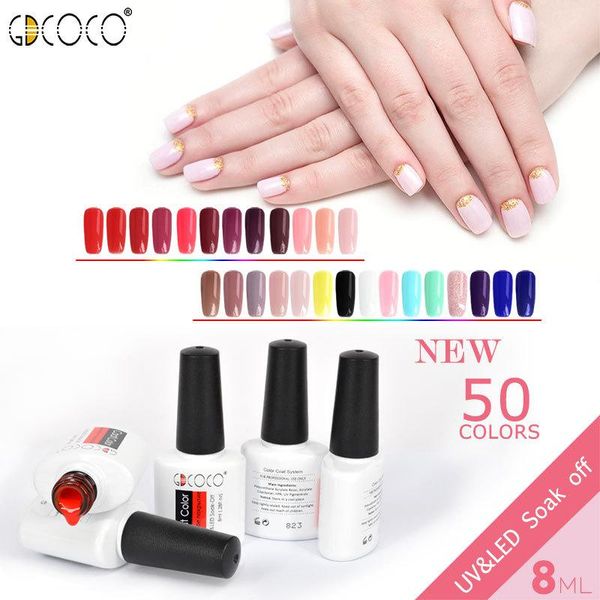 

nail polish 8ml varnish natural red gel color can absorb uv led