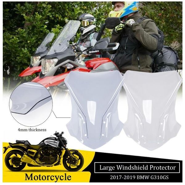 

windshield windscreen for g310gs 2021 double bubble wind screen deflectors visor protector g310 gs super durable motorcycle