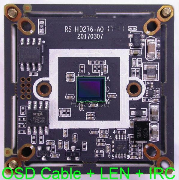 

( 5.0mp 2592 x 1944 ) 1/3.2" omnivision ov5658 + nvp2475 cctv camera module pcb board +osd cable +5mp cs len +irc ip cameras