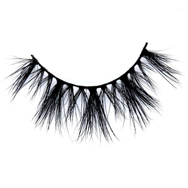 

mink eyelashes 100% cruelty lashes handmade reusable natural false full strip makeup1