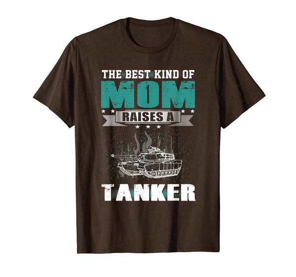 

tanker the kind of mom raises a tanker t-shirt, White;black