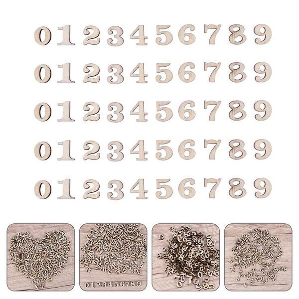 

fridge magnets 400pcs numbers wood chips novel graffiti simple kids educational