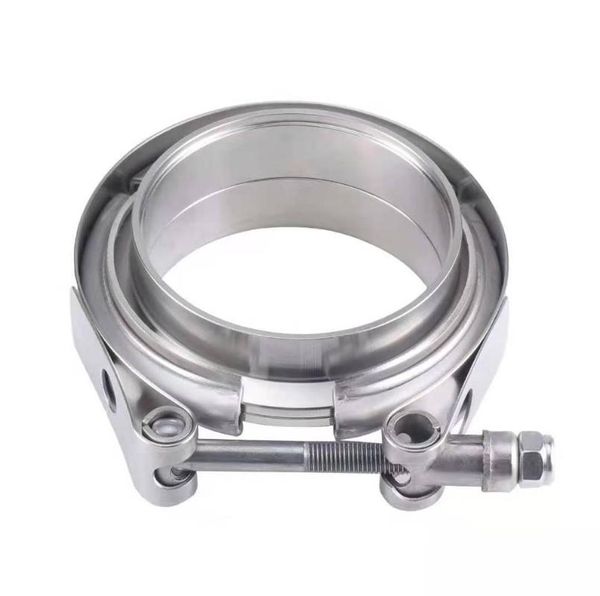 

manifold & parts 3" v band clamp step flange kit v-band 3 inch vband clamps male and female flanges