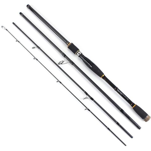 

boat fishing rods 2.1 2.4 2.7 3.0m fast action spinning rod carbon m lure weight 10-25g casting travel 4 sections for