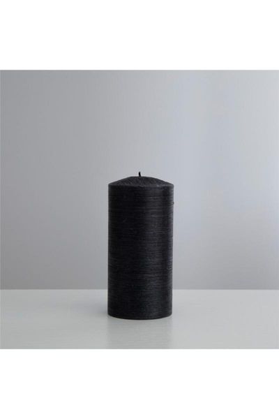

brush collection decorative column black candle candles