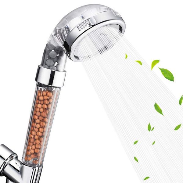 

bathroom shower sets adjustable jetting head high pressure saving water anion filter spa nozzle showerhead