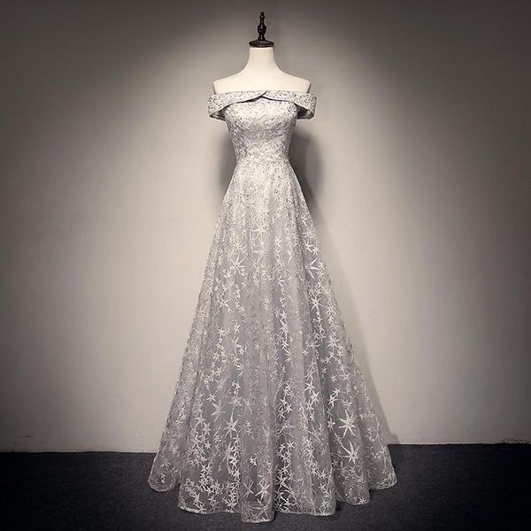 

ethnic clothing embroidery flower mesh cheongsam bling sequins qipao slash neck elegant pleated wedding party dresses female banquet vestido, Red