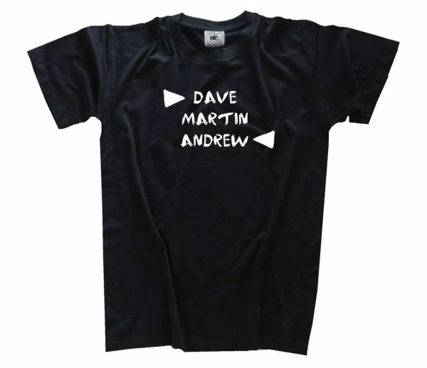 

dave martin andrew t-shirt s-xxxl new, White;black