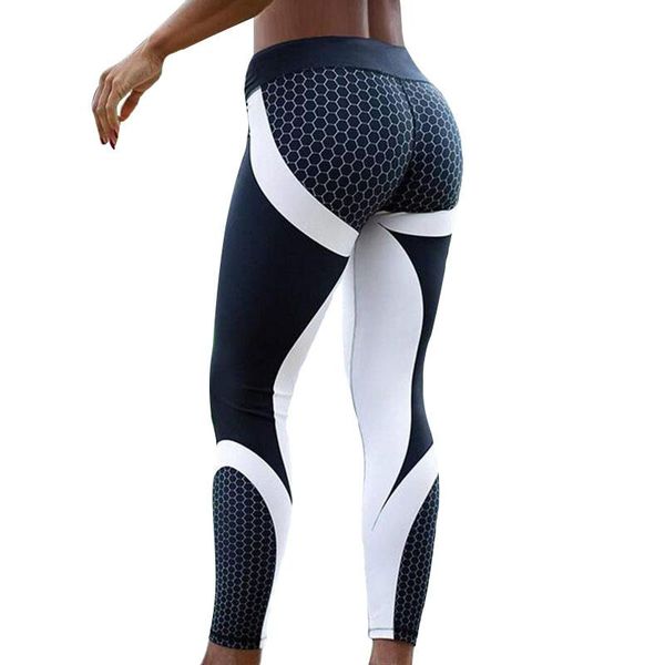 

women's leggings women printed pants black workout sporting trousers for female slim push up fitness 2021