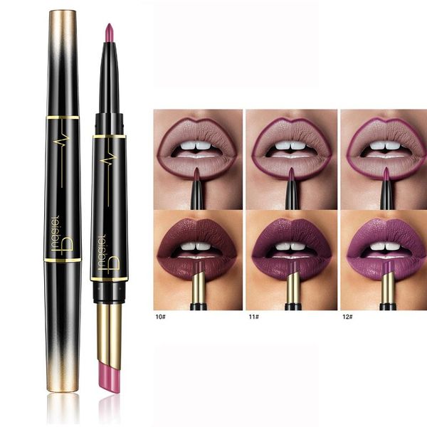 

lip pencils 1pc double head liner waterproof lips moisturizing lipstick long lasting colorled matte pencil cosmetic drop