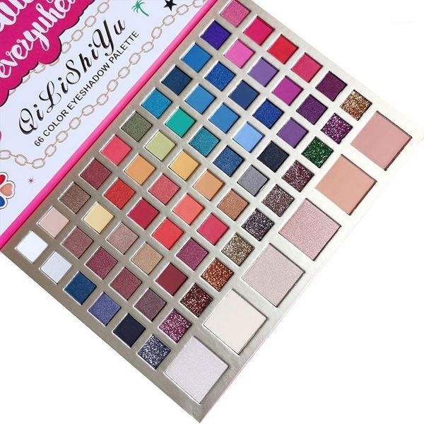 

color stage eyeshadow palette multicolor large high gloss matte blush smoky makeup holiday tslm11