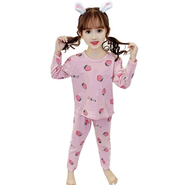 

kids clothes girls heart tshirt + pants for dot girl outfit letter childrens sleeping clothing 210527, White