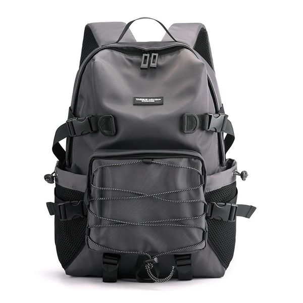 

backpack 2021 fashion men male retro lapbag men's schoolbag travel for rucksack