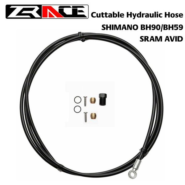 

bike brakes zrace cuttable hydraulic brake hose 1700mm for // avid,bh90 / bh59 x0 xx e9 e7 e5 e3