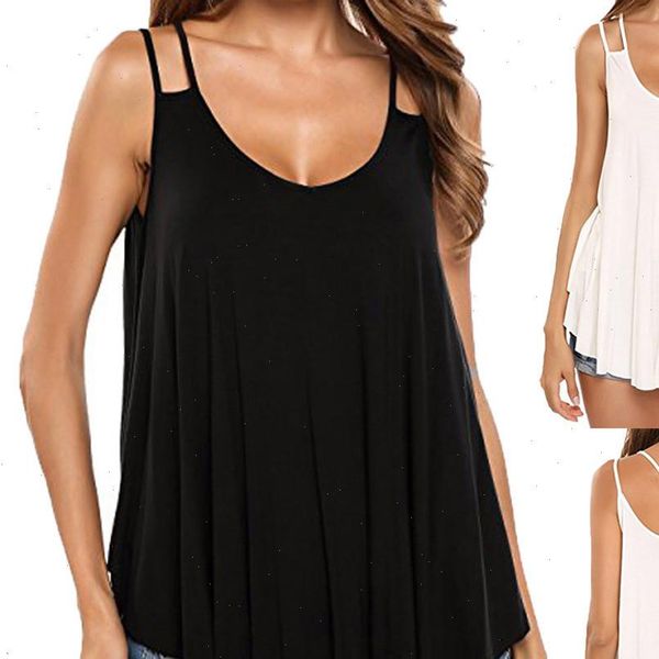 

white womens camis tank women casual v neck sleeveless backless vest ladies camisole np30
