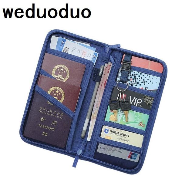 

card holders women travel passport holder package wallet document fashion multi pockets organizer pack, Brown;gray
