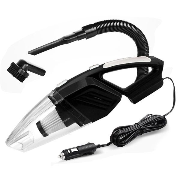 

vacuum cleaner car 12v 120w portable handheld wet and dry dual-use 5 meters connector cable with led light multi dust collector
