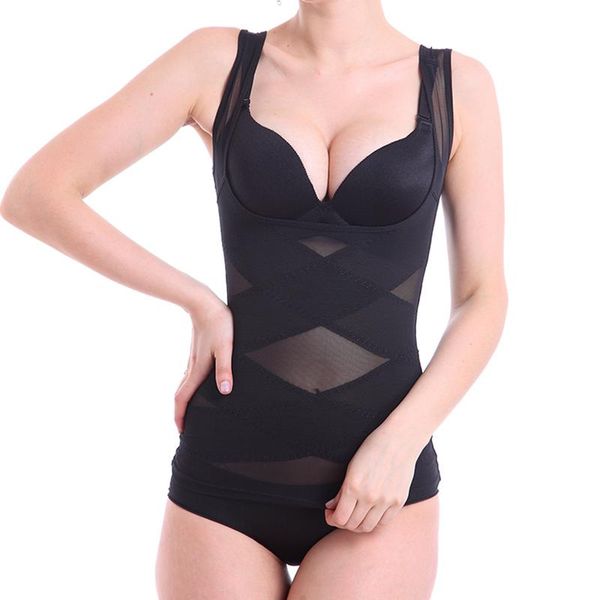 

women's shapers slimming shaper shaping waist trainer shapewear underwear bodysuit body postpartum recovery, Black;white