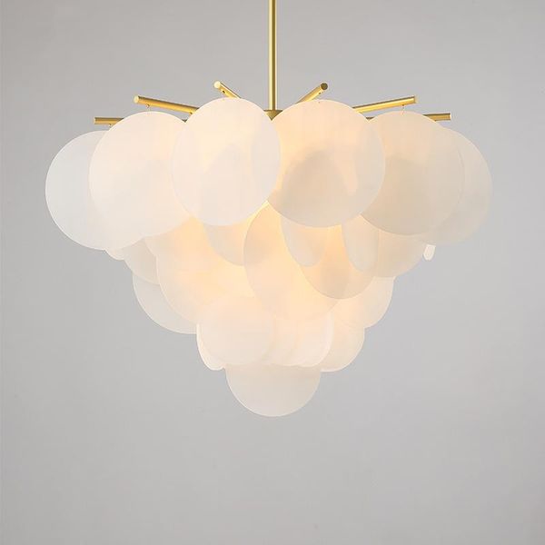 

pendant lamps nordic living room chandelier post-modern minimalist creative cozy bedroom art bar restaurant golden