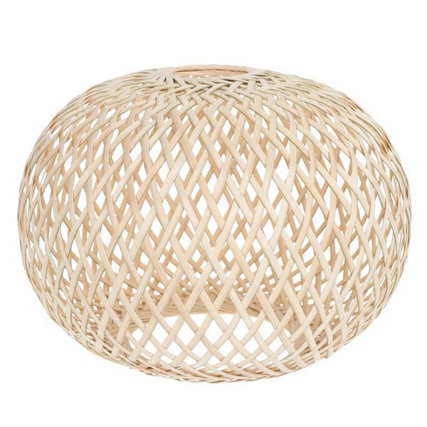 

lamp covers & shades 1pc simple style bamboo woven lampshade chinese cover accessory christmas lights decoration salon