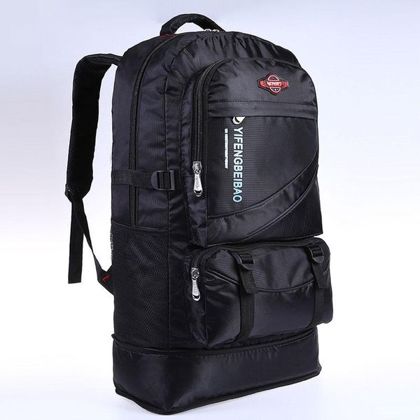 

backpack 60l outdoor mountaineering waterproof men hiking travel bag climbing camping backpacks man large capacity trekking bags
