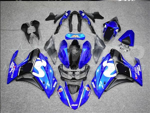 ACE KITS Carenatura 100% ABS Carene moto per Yamaha R25 R3 15 16 17 18 anni Una varietà di colori NO.1641