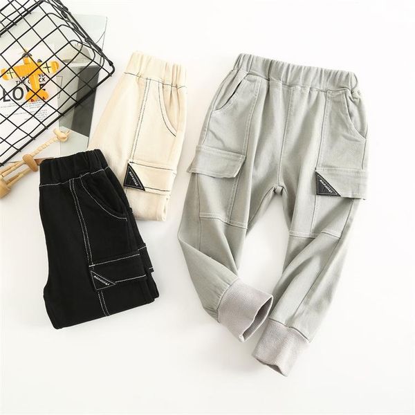 

trousers 2021autumn baby loose casual pants, Blue