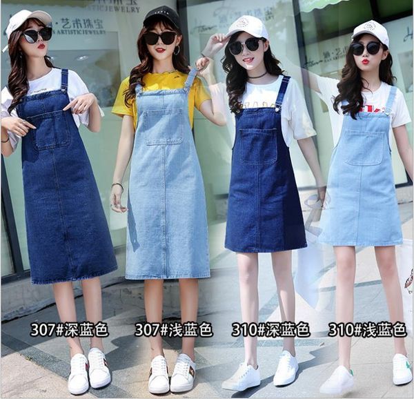 

womens overalls dress denim suspenders england style plus size sundress jeans women frayed summer a line salopette femme, Black;gray