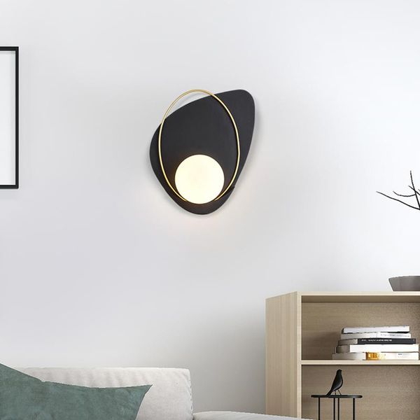 

bedroom lamps nordic living room background wall creative personality el aisle corridor modern minimalist bedside lamp