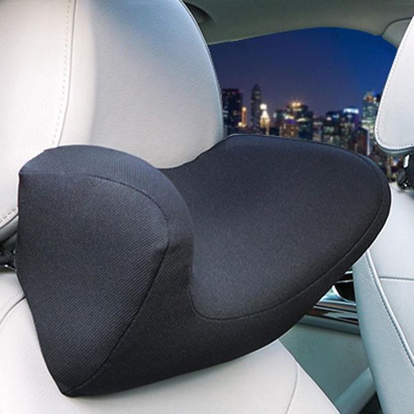 

high level car seat headrest neck pillow soft polyester rest support comfortable auto accessories interior cushions