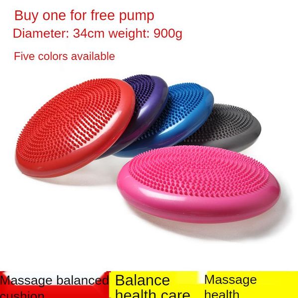 

yoga mats massage cushion air disc thickened explosion proof ball pump health excercise mat