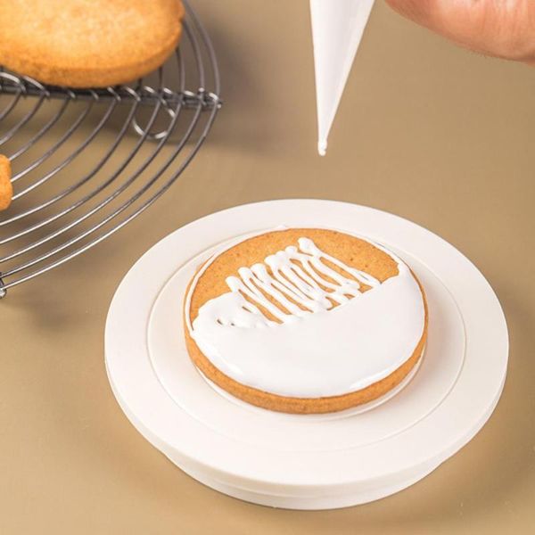 

baking & pastry tools diy cake rotary table turntable round revolving platform rotating stand gadget for kitchen accessories