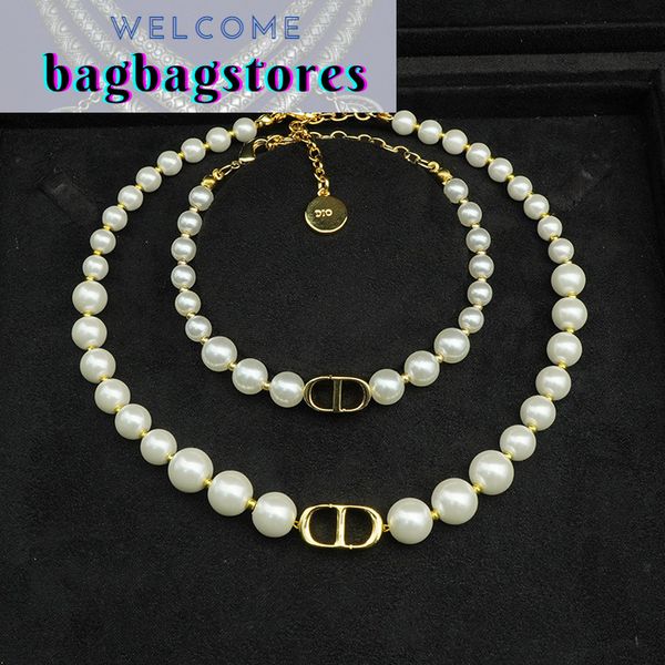 

d jewelrylink chain link bracelets jia di cd pearl necklace simple bracelet, Black