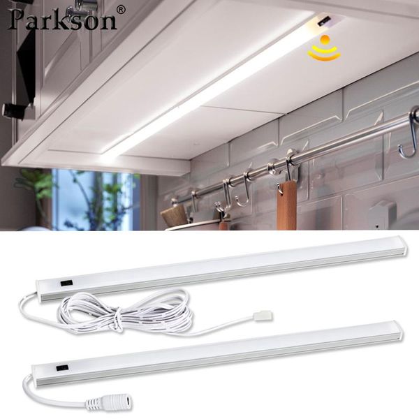 

under cabinet lights hand sweep sensor dc 12v high brightness bedroom wardrobe closet night light home lighting 30/40/50cm
