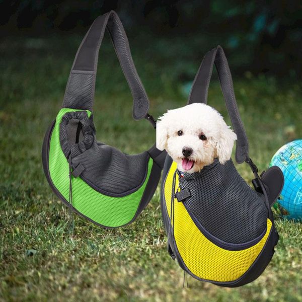 

dog accessories backpack small breathable mesh cat carrying bag for traveling pet goods dogs car seat covers